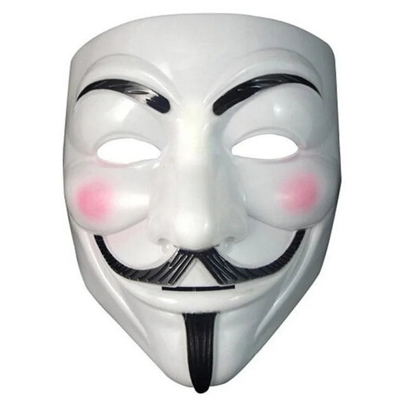 Halloween Cosplay Masks V for Vendetta Movie Anonymous Mask for Adult Kids Film Theme Mask Party Gift Cosplay Costume Accessory