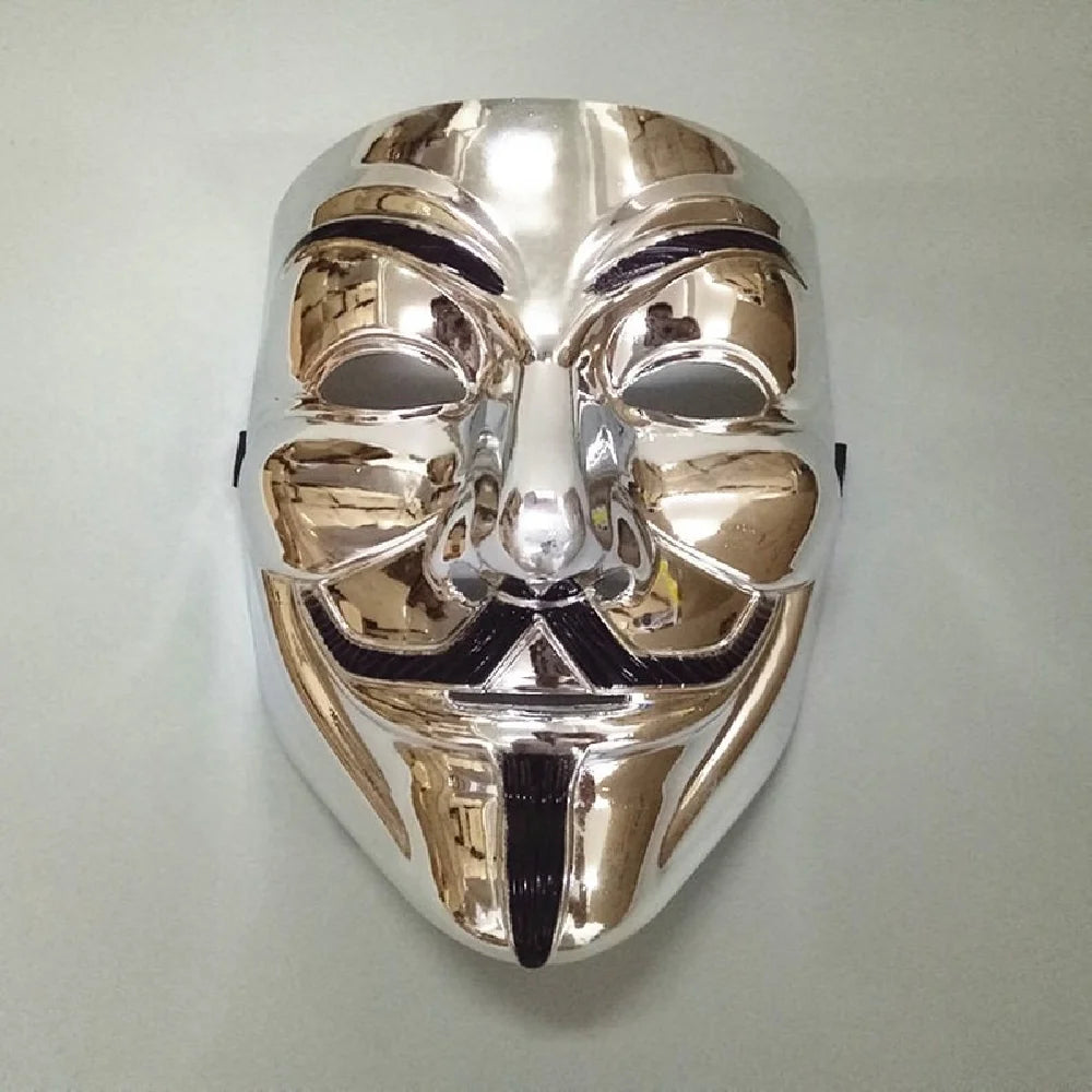 Halloween Cosplay Masks V for Vendetta Movie Anonymous Mask for Adult Kids Film Theme Mask Party Gift Cosplay Costume Accessory
