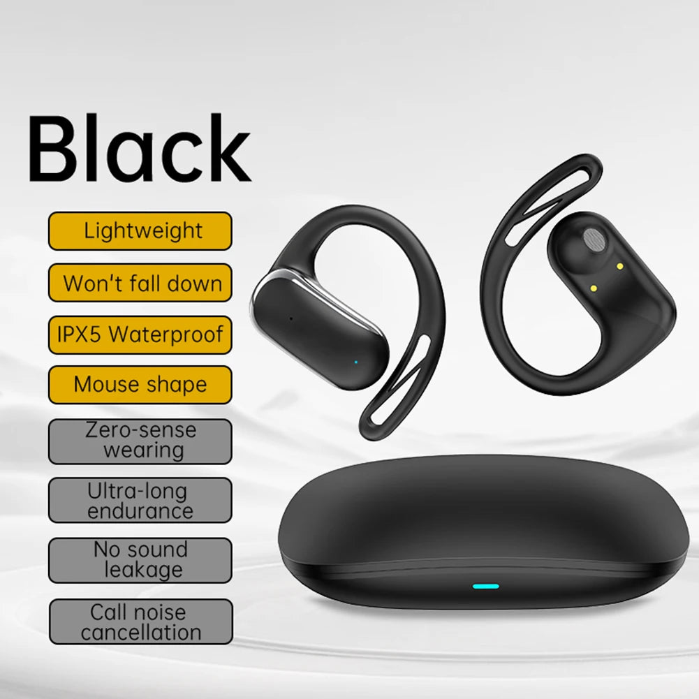 150 Languages Translator Earbuds Bluetooth-Compatible 5.4 Language Translation Earbuds Earhooks Headset Fit for Android and iOS