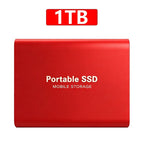 New External Hard Drive 2TB Portable SSD 4TB High-Speed Hard Disk 128TB Mass Mobile Solid State Drive USB3.1 for Laptops/PC/MAC