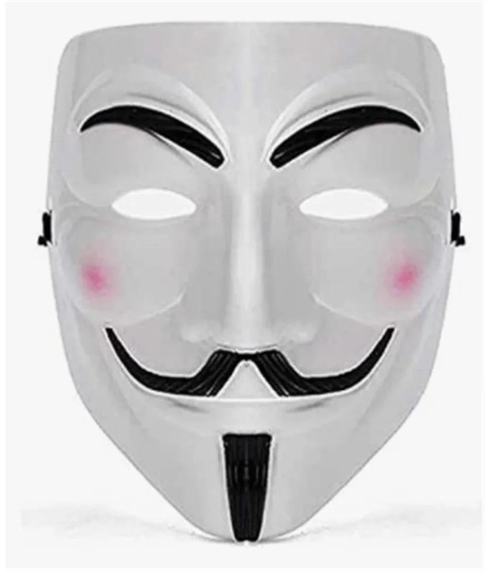 Halloween Cosplay Masks V for Vendetta Movie Anonymous Mask for Adult Kids Film Theme Mask Party Gift Cosplay Costume Accessory