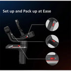 Zhiyun Weebill S Compact Gimbal Stabilizer for DSLR & Mirrorless Camera Sony Nikon  Panasonic Canon 3-Axis Handheld Weebills
