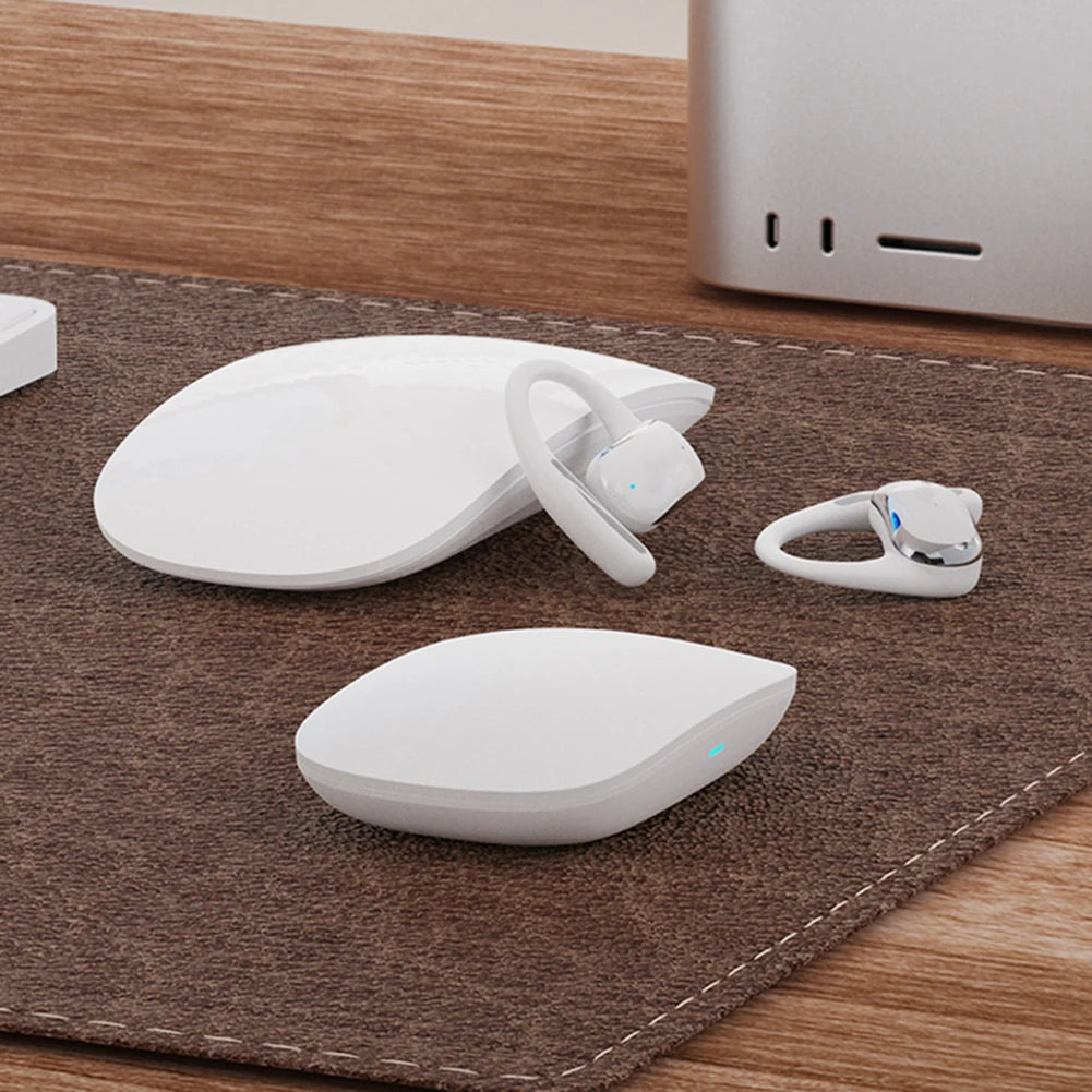 150 Languages Translator Earbuds Bluetooth-Compatible 5.4 Language Translation Earbuds Earhooks Headset Fit for Android and iOS