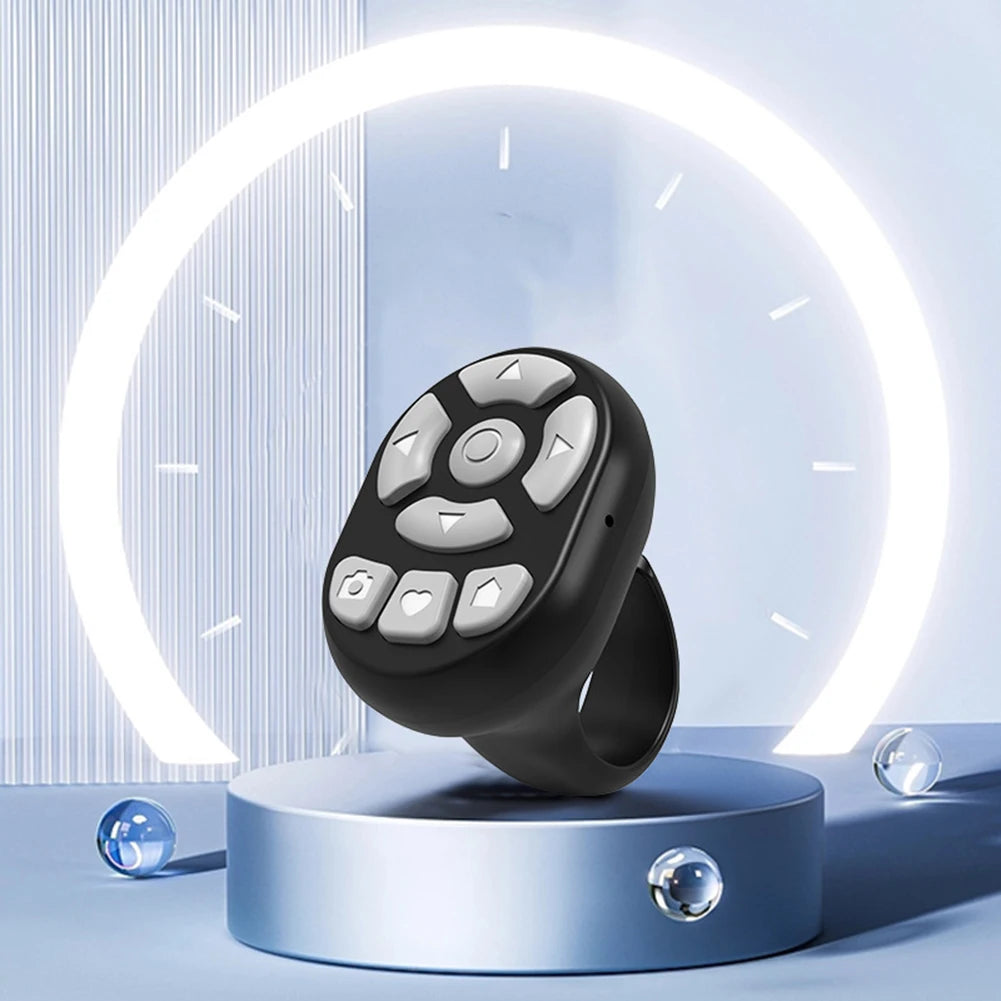 Wireless Bluetooth Remote Control for Mobile Phones Selfie Video Shutter E-Book Page Turner Multifunction Controller