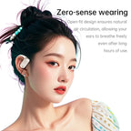 150 Languages Translator Earbuds Bluetooth-Compatible 5.4 Language Translation Earbuds Earhooks Headset Fit for Android and iOS