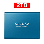 New External Hard Drive 2TB Portable SSD 4TB High-Speed Hard Disk 128TB Mass Mobile Solid State Drive USB3.1 for Laptops/PC/MAC