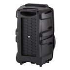 Loud Portable Bluetooth Party Speaker 12" Sub woofer Sound System karaoke Dj Rechargeable Speaker RGB Right with Mic