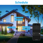 4 Pack Smart WiFi LED A19 Bulb, RGBCW Color Changing, Compatible with Alexa & Google Home & Echo Assistant