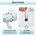 Infrared Light, 275W Red Near Infrared Heat Lamp with 2 Heads for Relieve Joinpt Pain and Muscle Aches