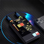 1206S Military Grade Anti-Spy Kit Detect 5G/Bluetooth Signals,Professional Find Sleeping Camera,CORR Sound Activation,Metal Body