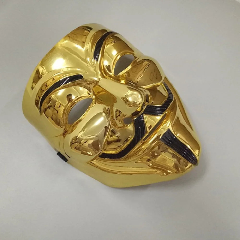 Halloween Cosplay Masks V for Vendetta Movie Anonymous Mask for Adult Kids Film Theme Mask Party Gift Cosplay Costume Accessory