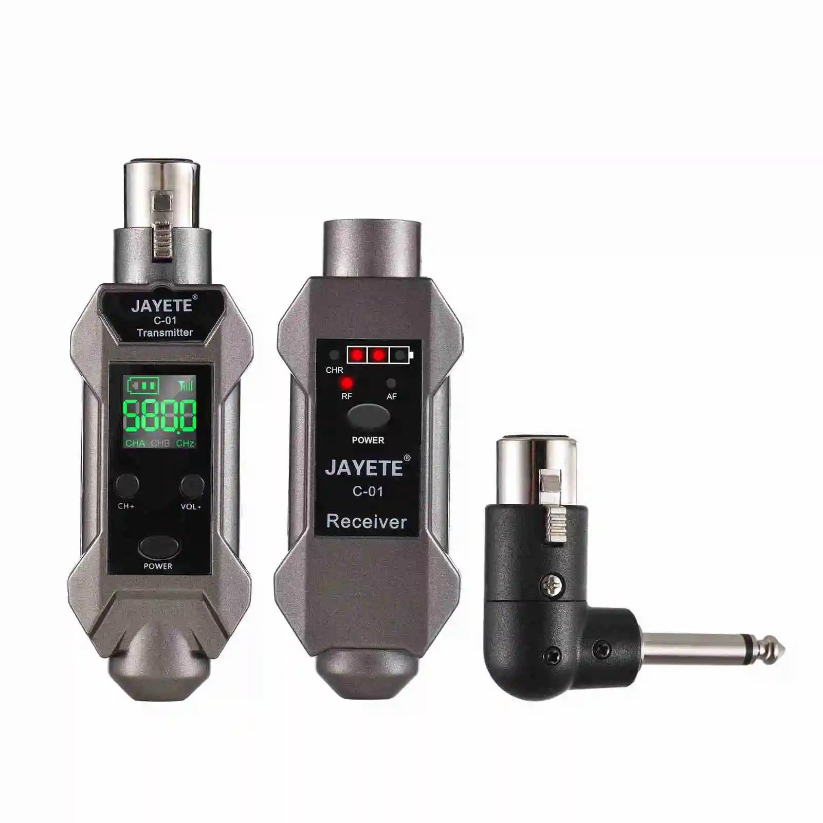 Microphone Wired to Wireless Converter Intelligent Noise Reduction Mic Signal Receiver Transmitter