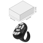 Wireless Bluetooth Remote Control for Mobile Phones Selfie Video Shutter E-Book Page Turner Multifunction Controller