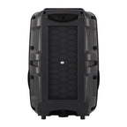 Loud Portable Bluetooth Party Speaker 12" Sub woofer Sound System karaoke Dj Rechargeable Speaker RGB Right with Mic