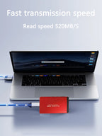 New External Hard Drive 2TB Portable SSD 4TB High-Speed Hard Disk 128TB Mass Mobile Solid State Drive USB3.1 for Laptops/PC/MAC