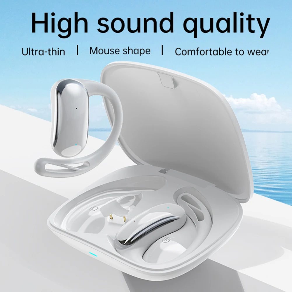 150 Languages Translator Earbuds Bluetooth-Compatible 5.4 Language Translation Earbuds Earhooks Headset Fit for Android and iOS