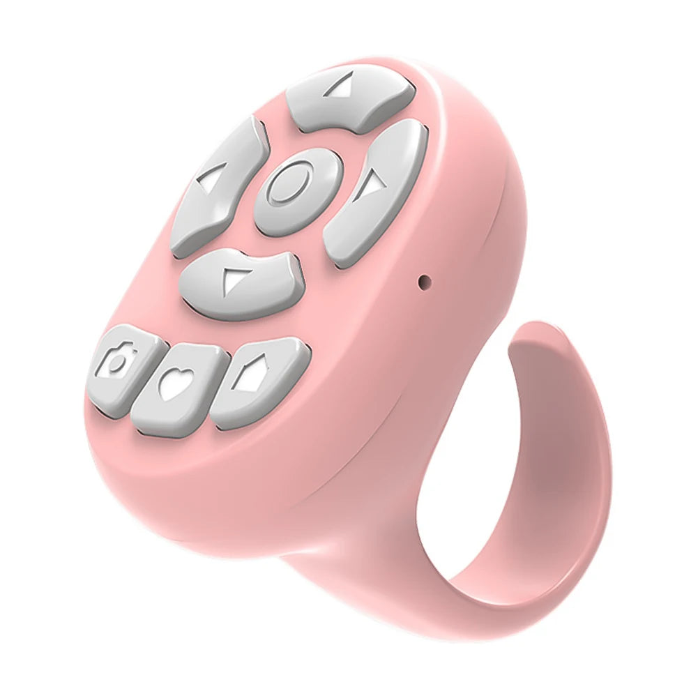 Wireless Bluetooth Remote Control for Mobile Phones Selfie Video Shutter E-Book Page Turner Multifunction Controller