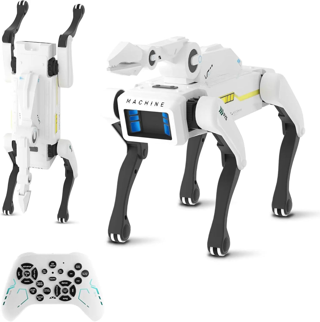 Intelligent AI RC Robot Dog Voice Dialogue APP Remote Control Programming Singing Dancing Machine Dog Kids Toys