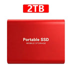 New External Hard Drive 2TB Portable SSD 4TB High-Speed Hard Disk 128TB Mass Mobile Solid State Drive USB3.1 for Laptops/PC/MAC