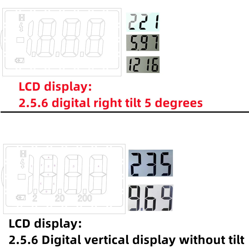 A830L LCD Digital Multimeter AC DC Voltage Diode Freguency Multitester Current Tester Luminous Display with Buzzer Function