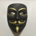 Halloween Cosplay Masks V for Vendetta Movie Anonymous Mask for Adult Kids Film Theme Mask Party Gift Cosplay Costume Accessory