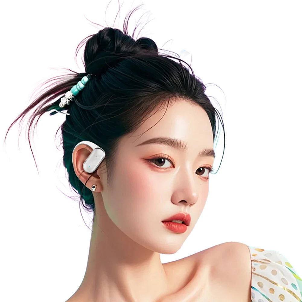 150 Languages Translator Earbuds Bluetooth-Compatible 5.4 Language Translation Earbuds Earhooks Headset Fit for Android and iOS