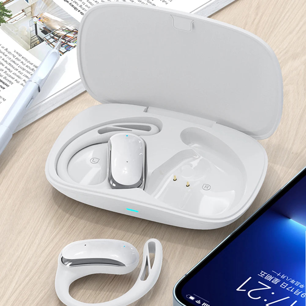 150 Languages Translator Earbuds Bluetooth-Compatible 5.4 Language Translation Earbuds Earhooks Headset Fit for Android and iOS