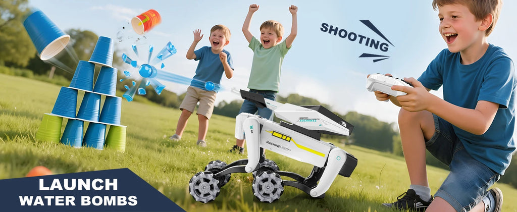 Intelligent AI RC Robot Dog Voice Dialogue APP Remote Control Programming Singing Dancing Machine Dog Kids Toys