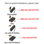 Dog Repeller Portable Ultrasonic Deterrent Handheld Anti-barking 3in1 Dog Training Device Repel Animals Pets Dog Trainer