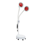 Infrared Light, 275W Red Near Infrared Heat Lamp with 2 Heads for Relieve Joinpt Pain and Muscle Aches