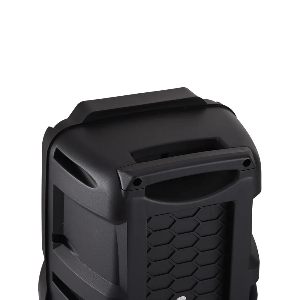 Loud Portable Bluetooth Party Speaker 12" Sub woofer Sound System karaoke Dj Rechargeable Speaker RGB Right with Mic