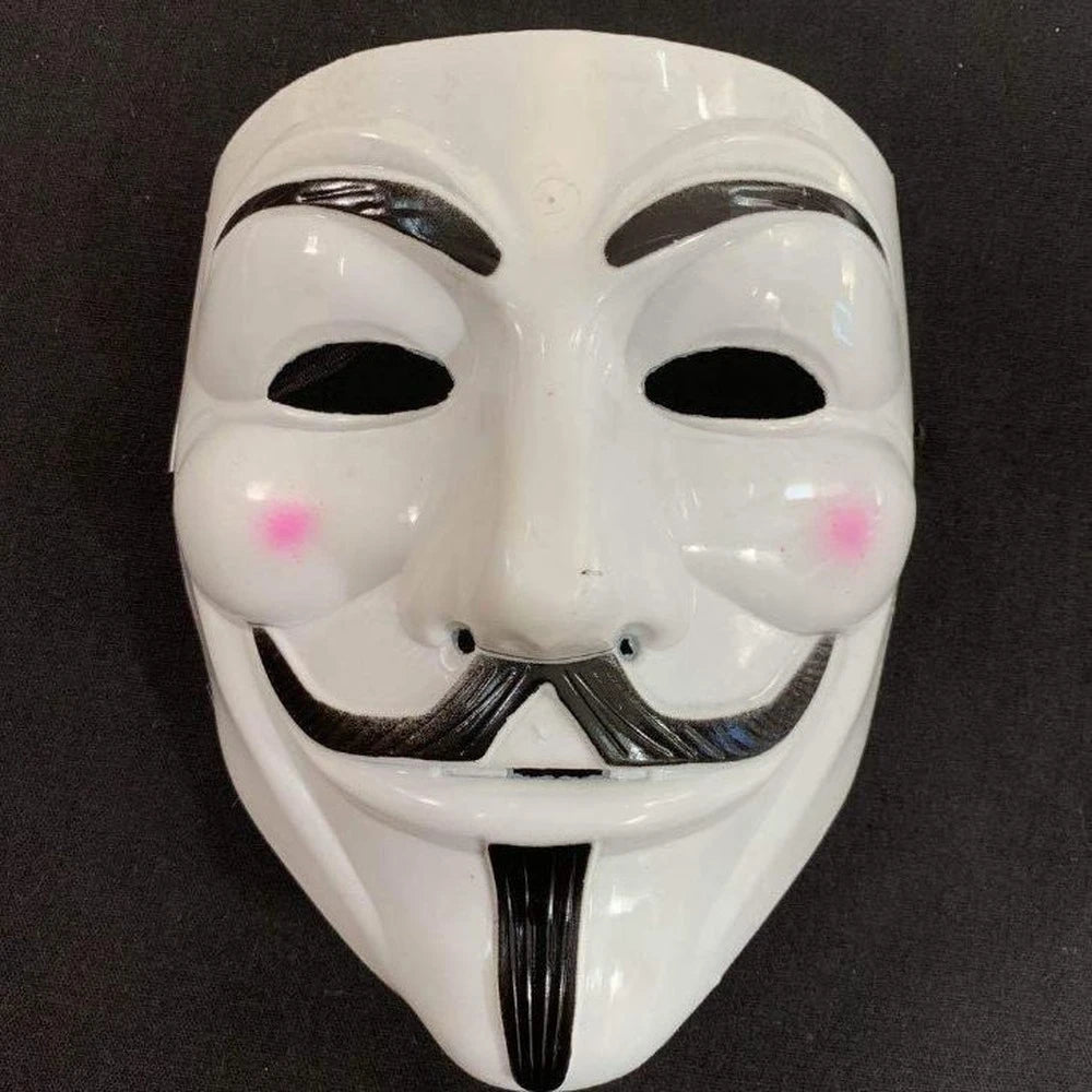 Halloween Cosplay Masks V for Vendetta Movie Anonymous Mask for Adult Kids Film Theme Mask Party Gift Cosplay Costume Accessory