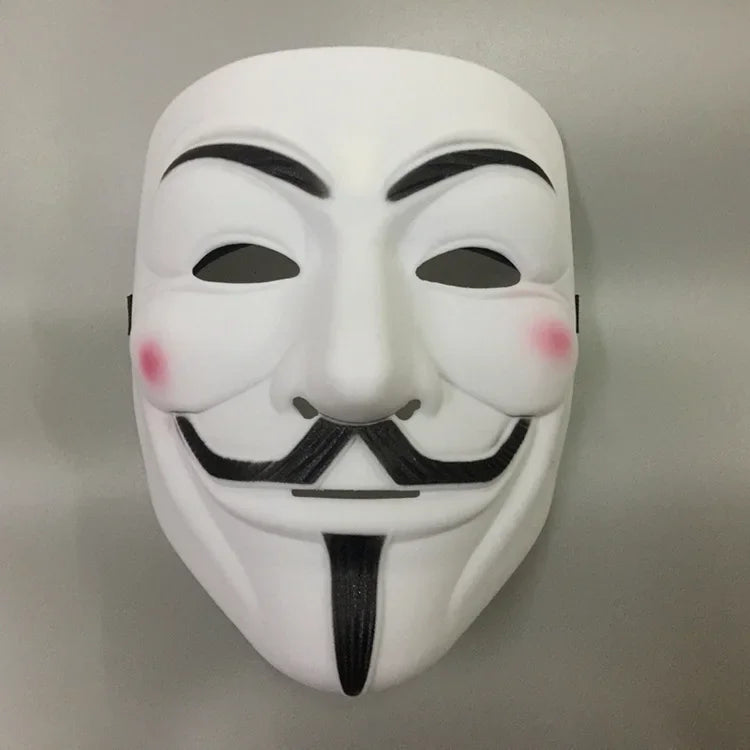 Halloween Cosplay Masks V for Vendetta Movie Anonymous Mask for Adult Kids Film Theme Mask Party Gift Cosplay Costume Accessory