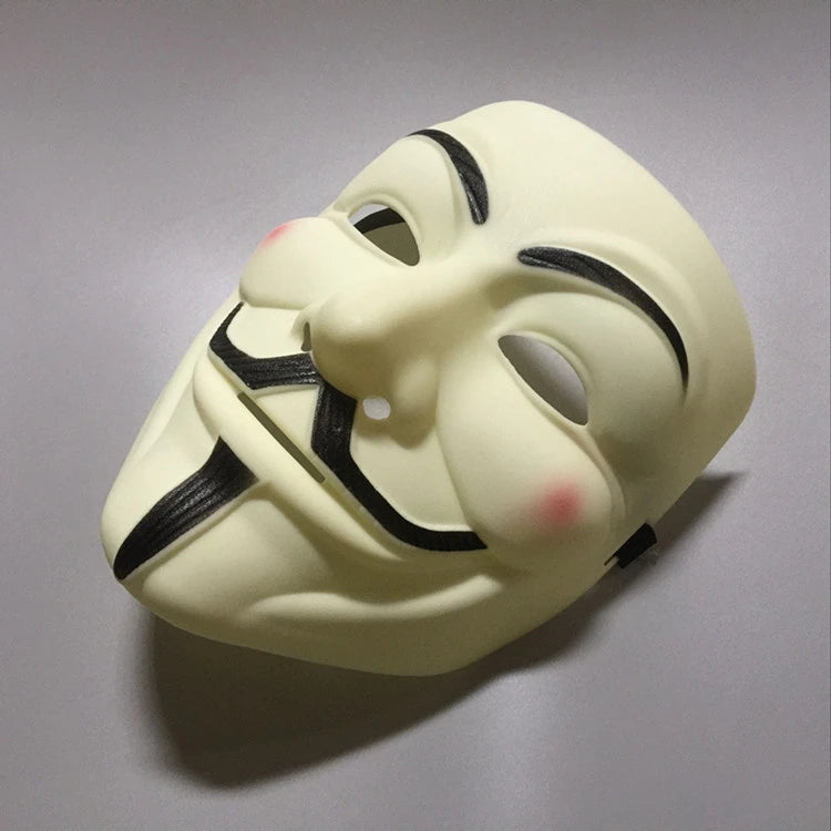 Halloween Cosplay Masks V for Vendetta Movie Anonymous Mask for Adult Kids Film Theme Mask Party Gift Cosplay Costume Accessory