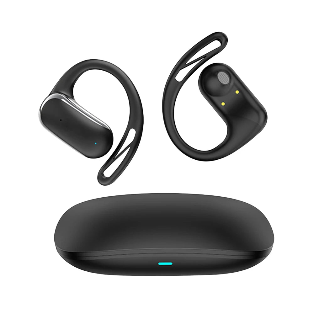 150 Languages Translator Earbuds Bluetooth-Compatible 5.4 Language Translation Earbuds Earhooks Headset Fit for Android and iOS