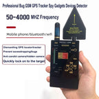 1206S Military Grade Anti-Spy Kit Detect 5G/Bluetooth Signals,Professional Find Sleeping Camera,CORR Sound Activation,Metal Body